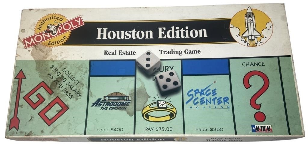 Houston Monopoly Board Game