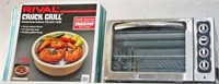 KitchenAid Toaster Oven, Rival Crock Grill