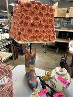 COWBOY BOOTH THEMED TABLE LAMP