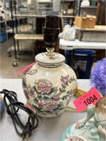 CHINESE ENAMELED PORCELAIN TABLE LAMP