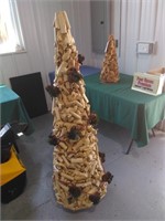Tree Made out of Wood Pieces