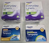 Liners & tampons LOT