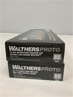 Two Walthers Proto HO Scale Rail Cars