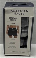LG Pack of 5 American Eagle Stretch Boxers NEW
