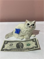 Ceramic Cat Figurine