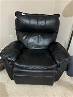 Black Leather Recliner