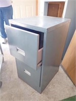 Steel 2 Drawer File Cabinet - 15"Wx18"Dx29"H