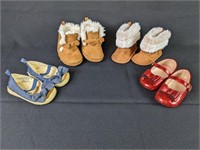 (4) 6-12 months Footwears: [Old Navy & more] Girl