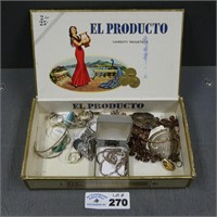 Assorted Sterling Silver Jewelry, Rings - Pins