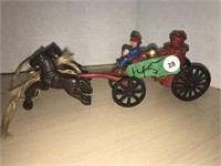 Cast Iron Horse And Carriage