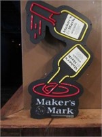 Makers Mark Sign 13x24in