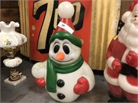 Vintage Blow Mold Snowman