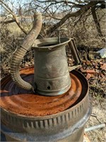 Vintage Brookins 1/4 Gallon Oil Can bottom