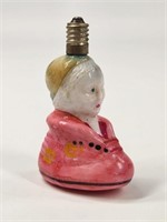 ANTIQUE FIGURAL CHILD IN SHOE CHRISTMAS BULB
