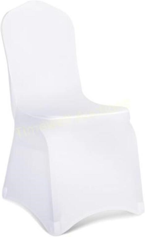 Spandex Chair Covers White 25PCS