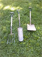 Potato fork, yard tools
