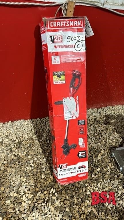 Craftsman 13" cordless weed trimmer