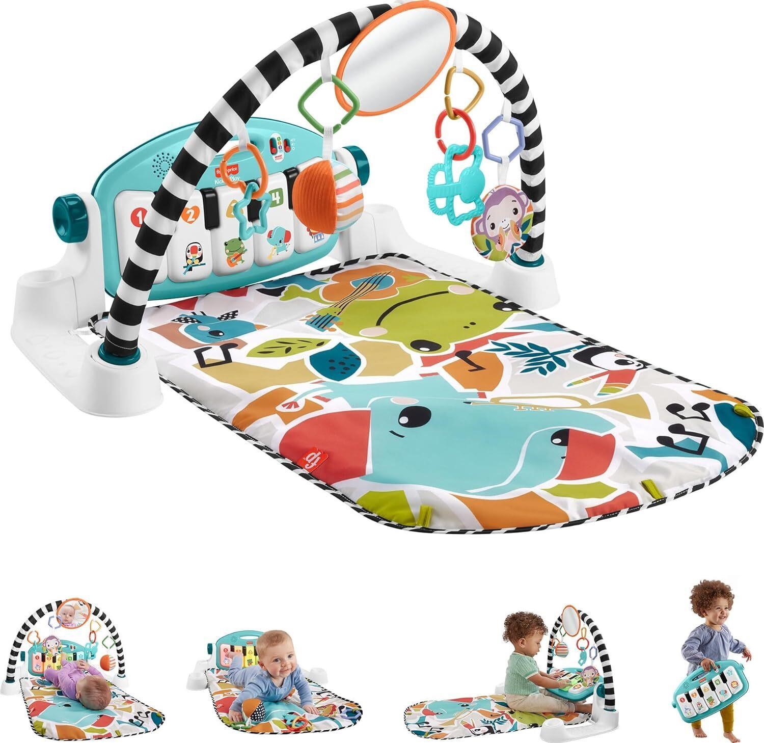 Fisher-Price Baby Activity Mat Glow & Grow