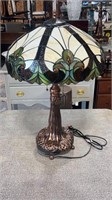 Jeweled Tiffany Style Lamp