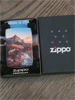 Mountain Nature New Sealed Zippo