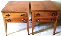 Pair of Walnut End Tables crafted by Sam Smoot