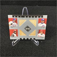 2002 UD Bat Around Game used Bat Card