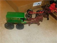 Cast Iron Toys/Collectibles -  Horse and Carriage