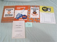 5 Vintage AC Specification Books