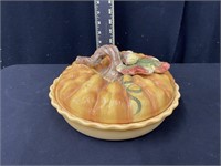 Pumpkin Pie Ceramic Dish