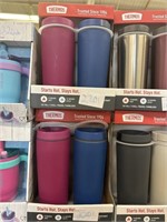 Lot of 2 (2-packs) of thermos travel tumblers