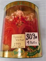 4 Special Edition Holiday Barbies