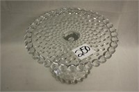 Hobnail Glass Cake Stand