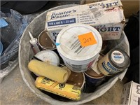 LARGE LOT OF PAINT SUPPLIES