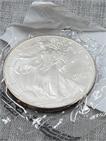 1996 Silver American Eagle, Uncirculated, sealed