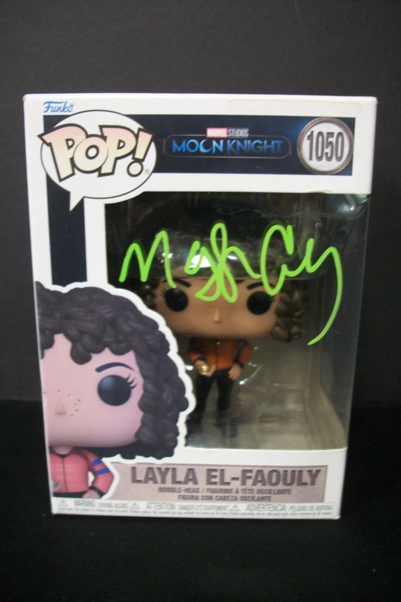 MAY CALAMAWY SIGNED MOON KNIGHT FUNKO COA