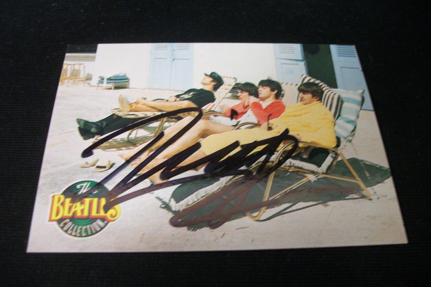 1993 THE BEATLES RINGO STARR AUTOGRAPH COA