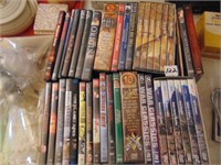 Group of DVD's War Classics, Life in the Wild,
