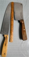 Ecko Eterna Chefs Knife wooden handle.