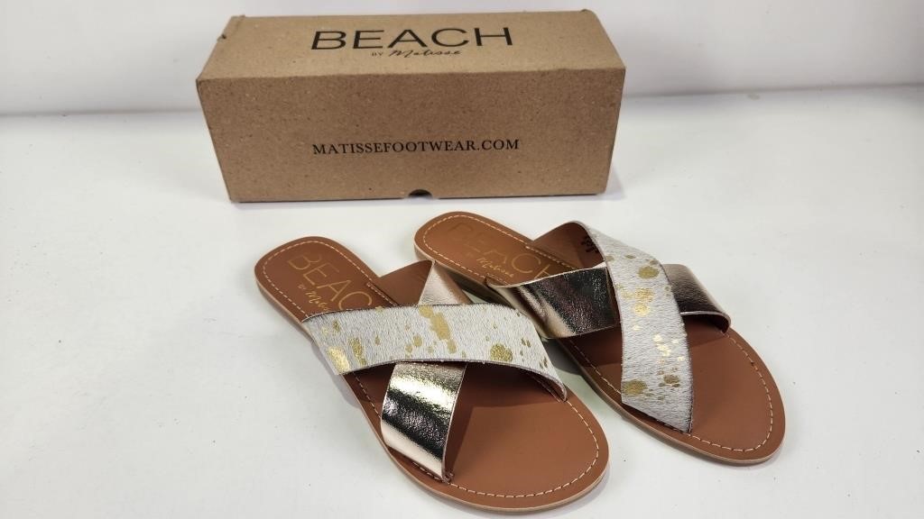 New Beach by Mattisse Sandals Sz 8M