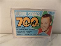 Gordie Howe 700th Goal Card #22