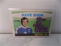 Dave Keon 2nd All Star Team 1970-71 #259