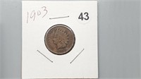 1903 Indian Head Cent rd1043