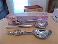 Silver Plated Ice Cream Scoops