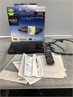 Sony Blu-Ray Disc/DVD Player   NOT TESTED
