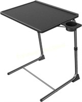 TV Tray Table  6 Height  3 Tilt - Black