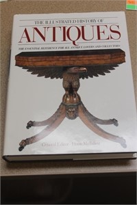 Hardcover Book:The Illustrated History of Antiques
