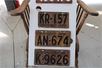 7 License Plates