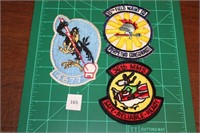 36th MMS; 4677; 35th FMS (3 Patches) 1970s USAF
