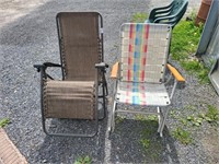 Gravity chair & rocker lounge chair