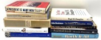 Assortment of Signed Political Hardcover Books